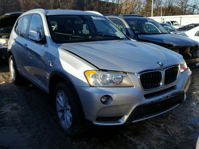 5UXWX9C53D0A09087 - 2013 BMW X3 XDRIVE2 SILVER photo 1