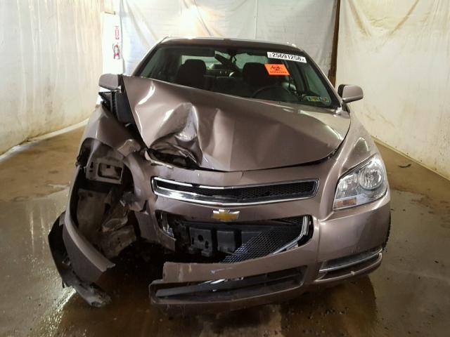 1G1ZC5E04CF217680 - 2012 CHEVROLET MALIBU 1LT 棕色 照片 9