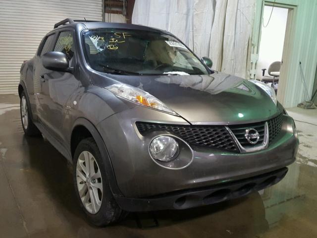 JN8AF5MVXBT026634 - 2011 NISSAN JUKE S GRAY photo 1