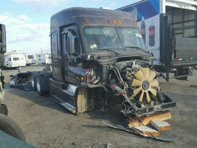 3AKJGHDV7ESFN0418 - 2014 FREIGHTLINER CASCADIA 1 MAROON photo 1