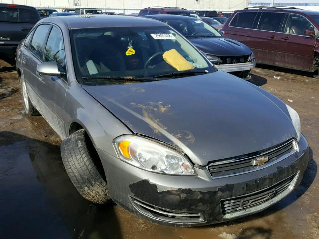 2G1WT55K369405995 - 2006 CHEVROLET IMPALA LT GRAY photo 1