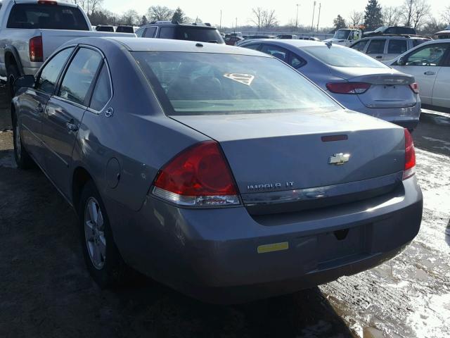 2G1WT55K369405995 - 2006 CHEVROLET IMPALA LT GRAY photo 3