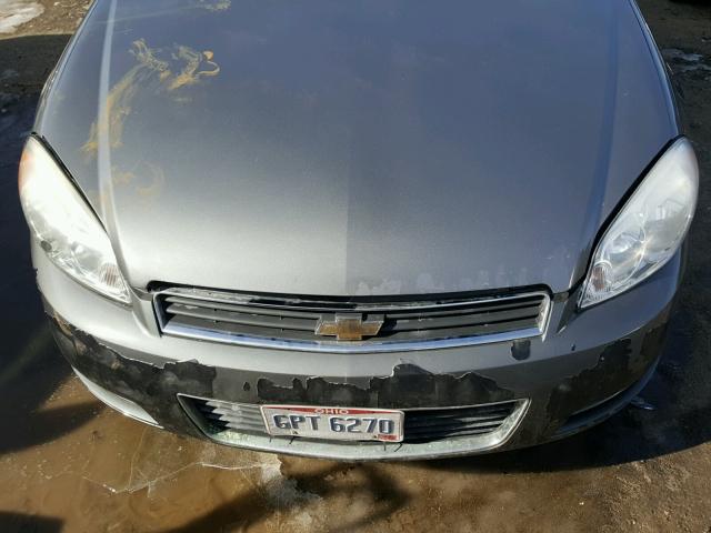 2G1WT55K369405995 - 2006 CHEVROLET IMPALA LT GRAY photo 7