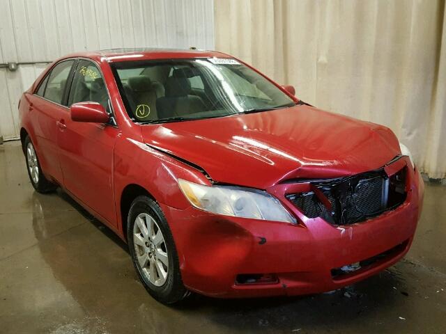 4T1BE46K27U044445 - 2007 TOYOTA CAMRY NEW RED photo 1