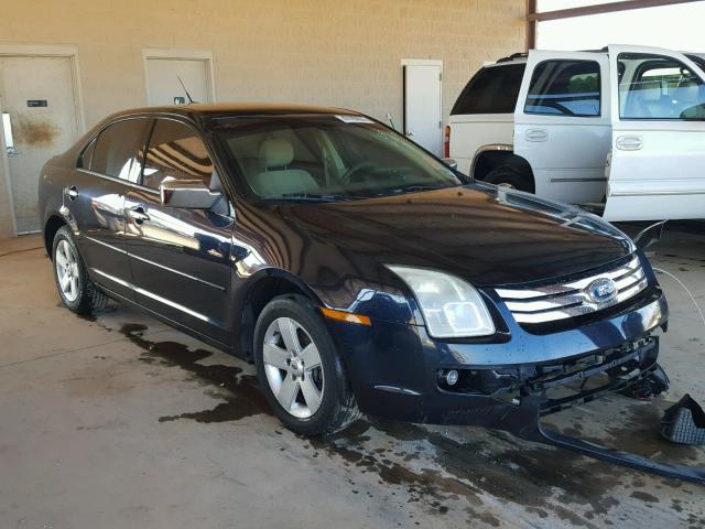 3FAHP07128R123068 - 2008 FORD FUSION SE BLACK photo 1