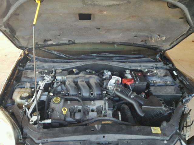 3FAHP07128R123068 - 2008 FORD FUSION SE BLACK photo 7