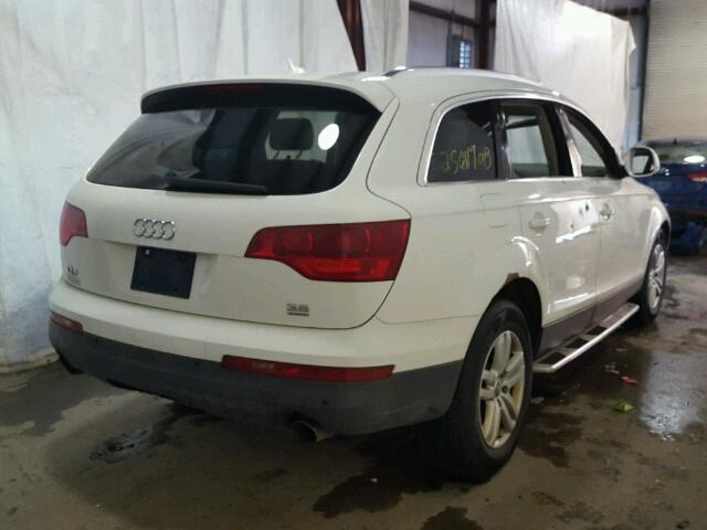 WA1BY74L18D031576 - 2008 AUDI Q7 3.6 QUA WHITE photo 4