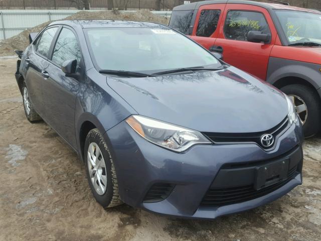 2T1BURHE6EC149463 - 2014 TOYOTA COROLLA L GRAY photo 1