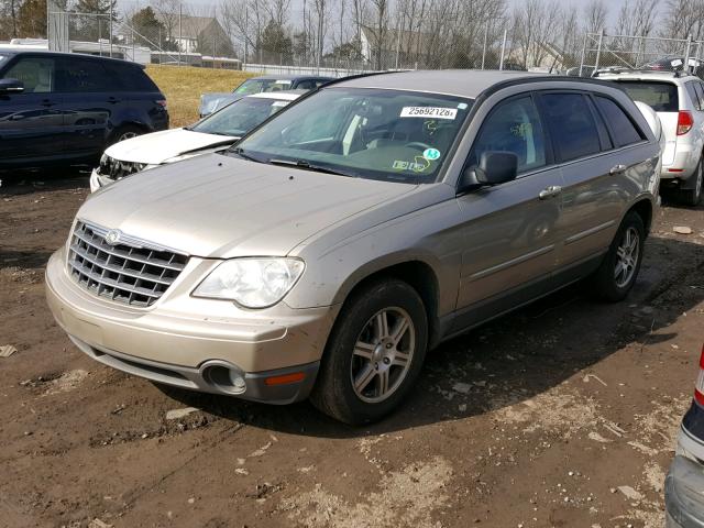 2A8GF68X28R608159 - 2008 CHRYSLER PACIFICA T GOLD photo 2