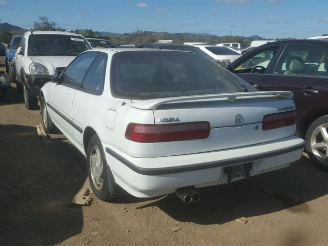 JH4DA9369MS062704 - 1991 ACURA INTEGRA GS WHITE photo 3