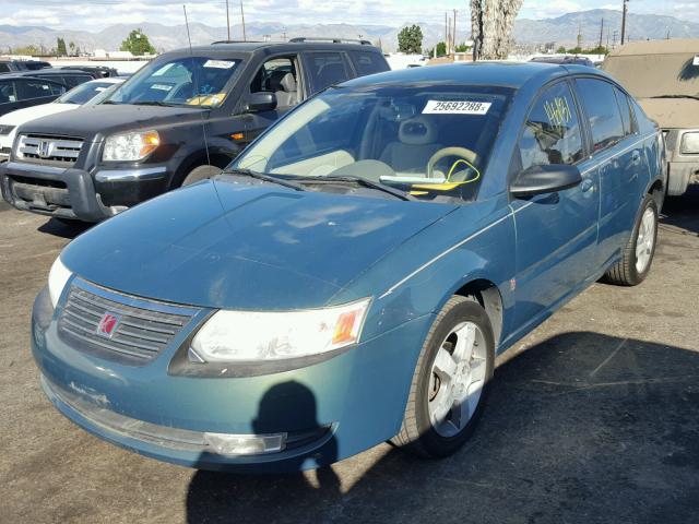 1G8AK55F97Z123675 - 2007 SATURN ION LEVEL GREEN photo 2