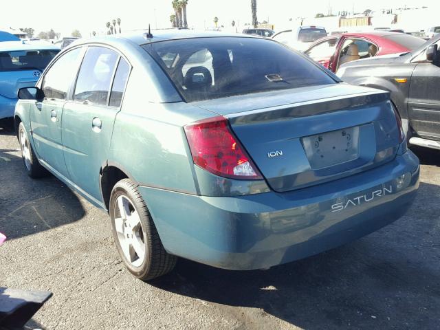 1G8AK55F97Z123675 - 2007 SATURN ION LEVEL GREEN photo 3