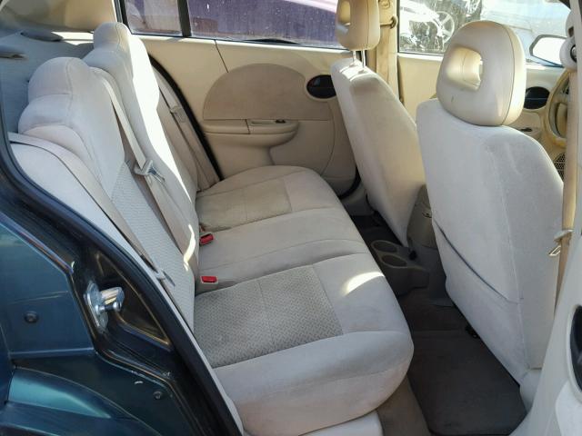 1G8AK55F97Z123675 - 2007 SATURN ION LEVEL GREEN photo 6