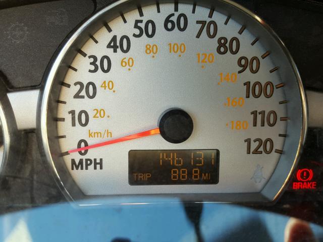 1G8AK55F97Z123675 - 2007 SATURN ION LEVEL GREEN photo 8