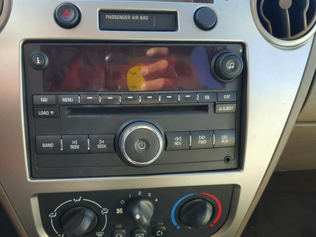 1G8AK55F97Z123675 - 2007 SATURN ION LEVEL GREEN photo 9