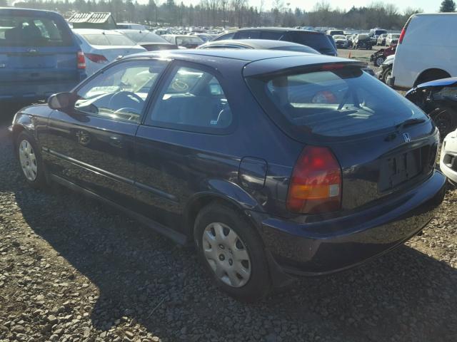 2HGEJ6443WH102546 - 1998 HONDA CIVIC DX BLUE photo 3