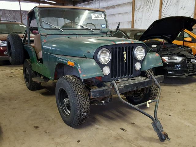 14F83TF79566 - 1974 JEEP CJ-5 GREEN photo 1