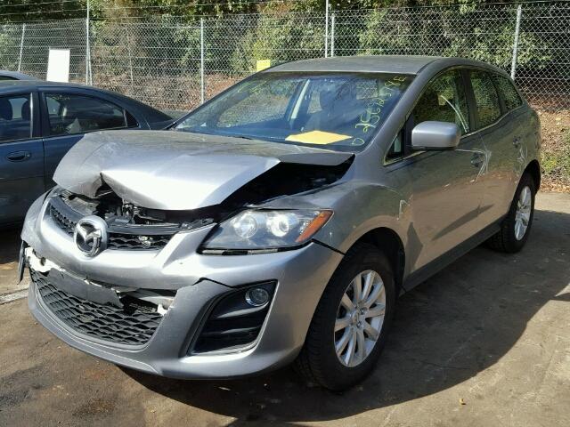 JM3ER2W5XA0319490 - 2010 MAZDA CX-7 GRAY photo 2