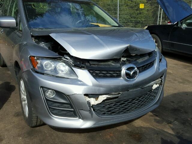 JM3ER2W5XA0319490 - 2010 MAZDA CX-7 GRAY photo 9