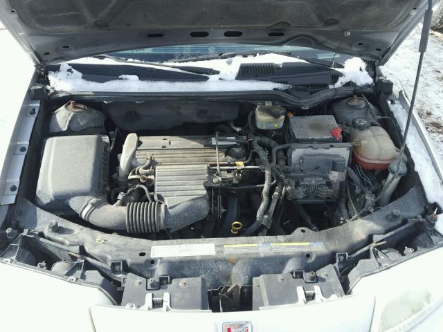 1G8AG52F03Z169931 - 2003 SATURN ION LEVEL SILVER photo 7