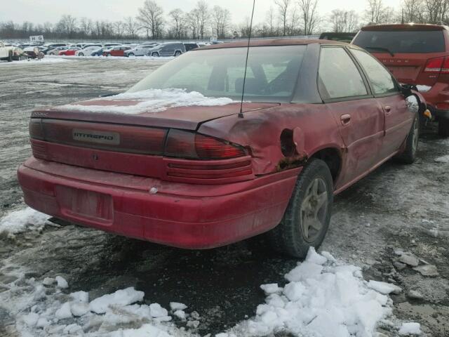 2B3HD46F4VH753710 - 1997 DODGE INTREPID RED photo 4