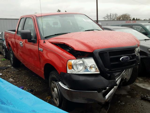 1FTPX14546NA35111 - 2006 FORD F150 RED photo 1