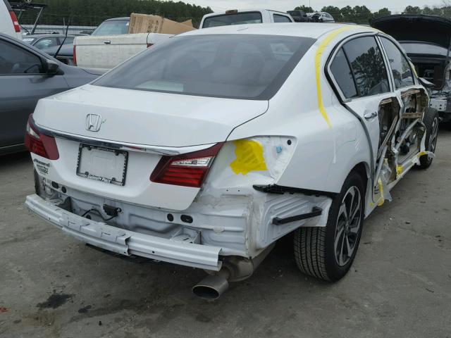 1HGCR2F84HA062472 - 2017 HONDA ACCORD EXL WHITE photo 4