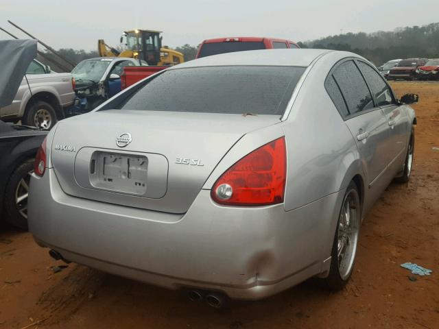 1N4BA41E85C840093 - 2005 NISSAN MAXIMA SE SILVER photo 4