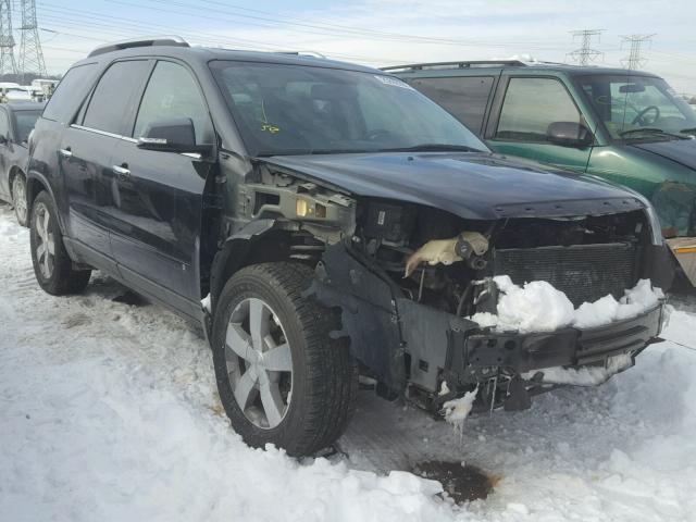 1GKEV23D69J195809 - 2009 GMC ACADIA SLT შავი ფოტო 1