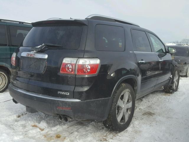1GKEV23D69J195809 - 2009 GMC ACADIA SLT შავი ფოტო 4