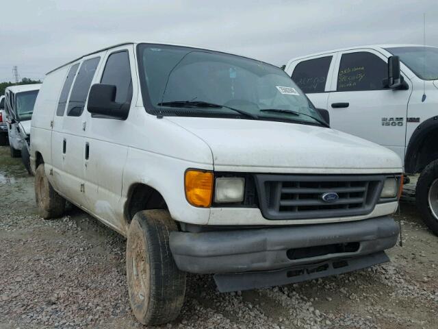 1FTNE14W87DA37070 - 2007 FORD ECONOLINE WHITE photo 1