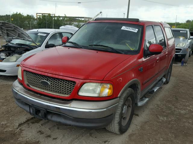 1FTRW07L53KC80528 - 2003 FORD F150 SUPER RED photo 2