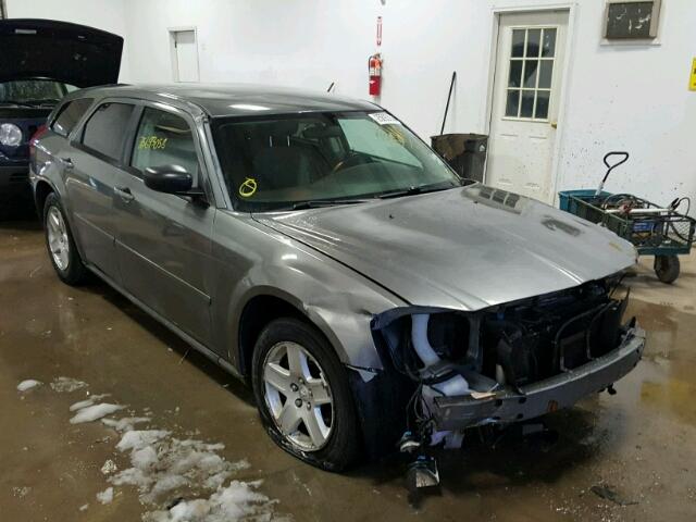 2D4FV48V45H565408 - 2005 DODGE MAGNUM SXT GRAY photo 1