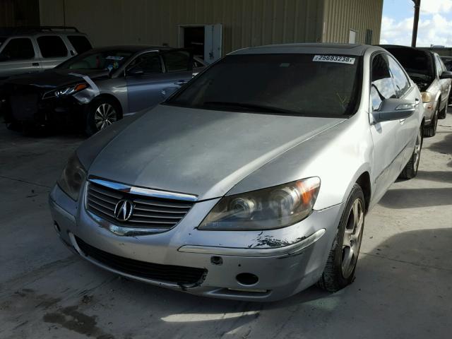 JH4KB16525C014529 - 2005 ACURA RL Gümüş foto 2