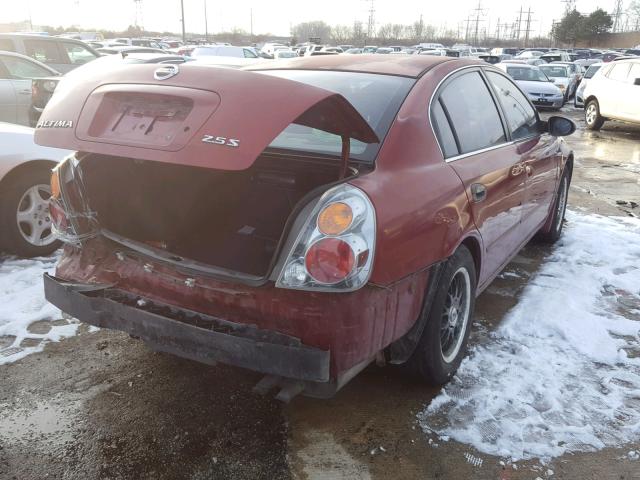 1N4AL11D53C309426 - 2003 NISSAN ALTIMA BAS RED photo 4