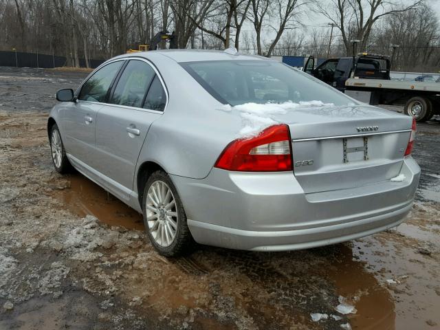 YV1AS982481063871 - 2008 VOLVO S80 3.2 SILVER photo 3