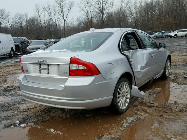 YV1AS982481063871 - 2008 VOLVO S80 3.2 SILVER photo 4