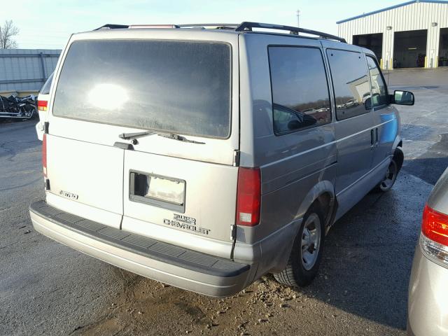 1GNDM19X42B140398 - 2002 CHEVROLET ASTRO GRAY photo 4