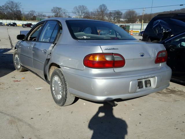 1G1ND52J33M672170 - 2003 CHEVROLET MALIBU SILVER photo 3