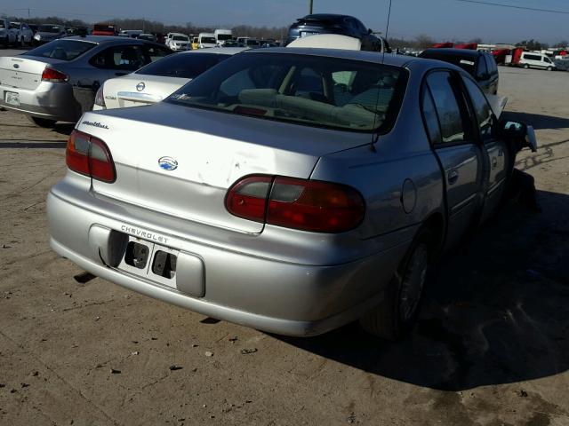 1G1ND52J33M672170 - 2003 CHEVROLET MALIBU SILVER photo 4