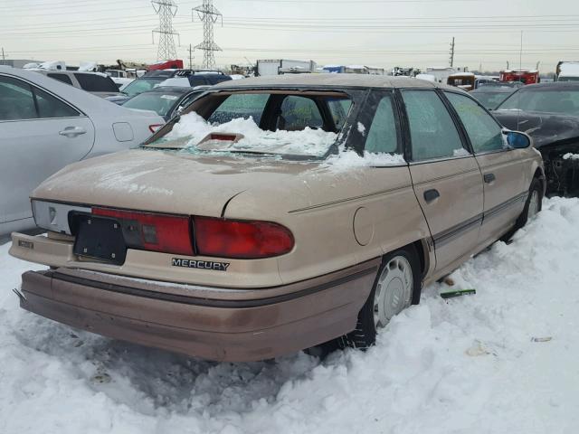 1MELM5042NG645540 - 1992 MERCURY SABLE GS TAN photo 4