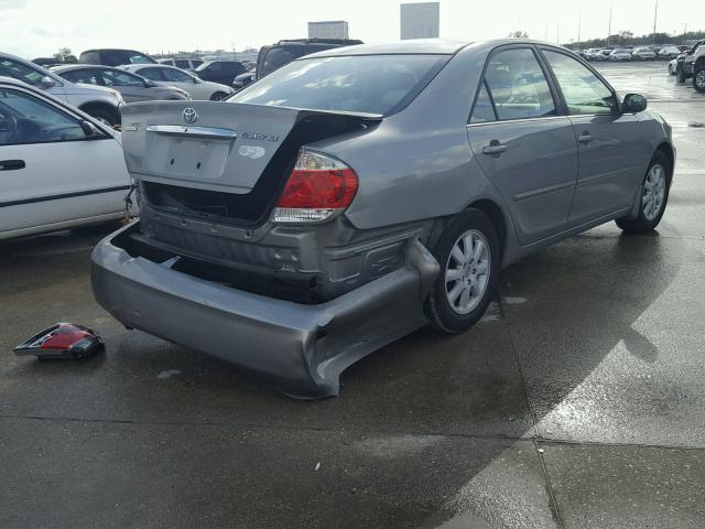 JTDBE32K263062761 - 2006 TOYOTA CAMRY LE GRAY photo 4