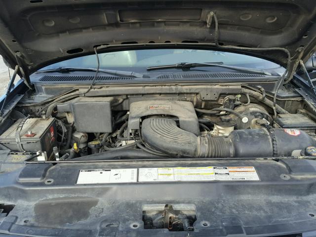 1FTFX28L3VKD69544 - 1997 FORD F250 BLACK photo 7