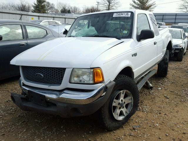 1FTZR45E53PA57637 - 2003 FORD RANGER SUP WHITE photo 2