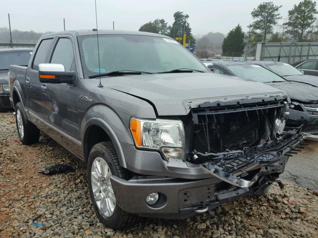 1FTFW1EF0CFB79458 - 2012 FORD F150 SUPER GRAY photo 1