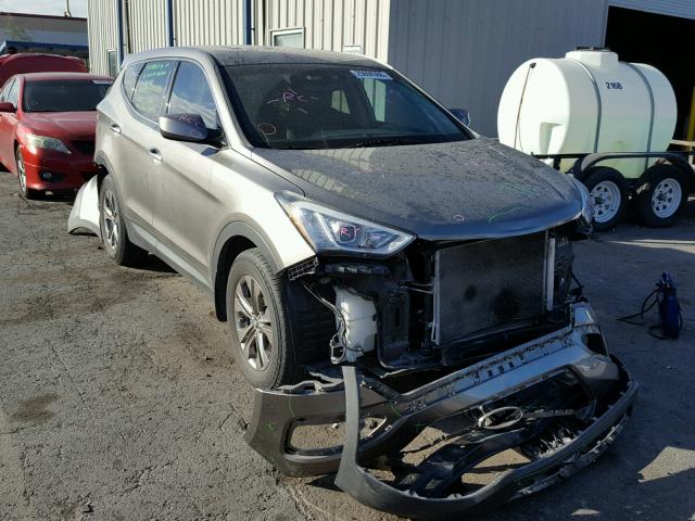 5XYZT3LB2DG103692 - 2013 HYUNDAI SANTA FE S SILVER photo 1