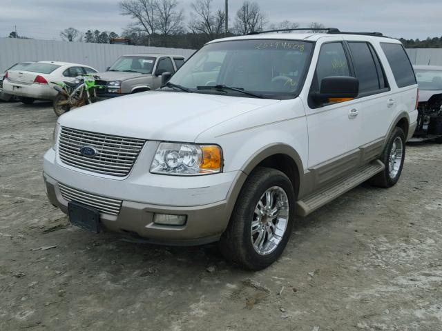 1FMPU17LX3LB64458 - 2003 FORD EXPEDITION WHITE photo 2