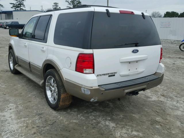 1FMPU17LX3LB64458 - 2003 FORD EXPEDITION WHITE photo 3