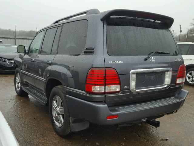 JTJHT00W264004791 - 2006 LEXUS LX 470 GRAY photo 3