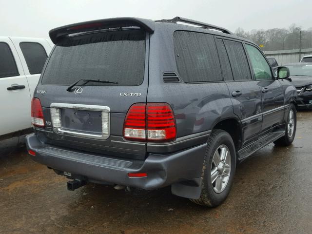 JTJHT00W264004791 - 2006 LEXUS LX 470 GRAY photo 4